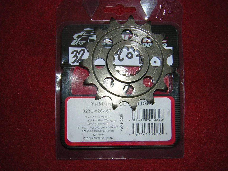 Yamaha YZF R6 Yamaha '99-05 14T 520 Renthal Ultralight Gearbox Sprocket .New - image 1 of 1