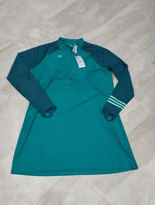 ADIDAS 3 STREIFEN COLORBLOCK SCHWIMMEN LANGARM OBERTEIL KLEID BADEMODE HA6038 XL / 2XL - Bild 1 von 4