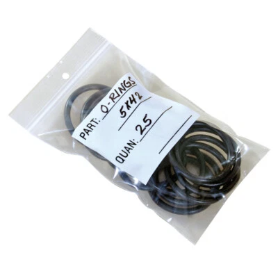 RECLOSABLE PARTS BAG 4 MIL HEAVY DUTY PLASTIC HANG HOLE ZIP SEAL TOP WHITE BLOCK - Image 1 of 4