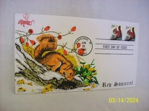 Copertina primo giorno di Beeline per lo scoiattolo del 1983 2/3 - Foto 1 di 1