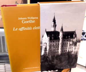 GOETHE - LE AFFINITA' ELETTIVE - TRADUZIONE SANTAGOSTINI - Picture 1 of 3