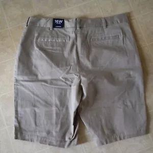 LANDS' END - PANTALONES CORTOS INFORMALES MUJER 16W - BEIGE EXTERIOR NUEVOS - Imagen 1 de 4