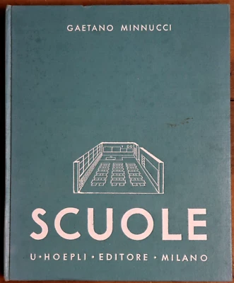 1936 Scuole by Gaetano Minnucci Rare Italian Architecture Book 1st Edition - Image 1 of 4
