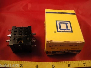 Presa relè Square D 8501NK3 serie A MJ 10 pin/lama 8501 NK3 Nos nuova - Foto 1 di 6