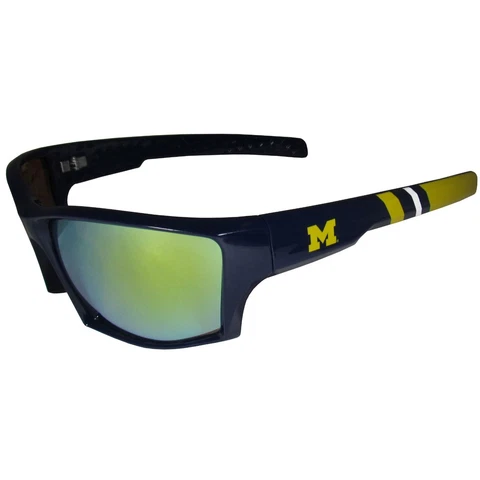 Michigan Wolverines Edge Wrap Sunglasses (NCAA) Licensed Cover