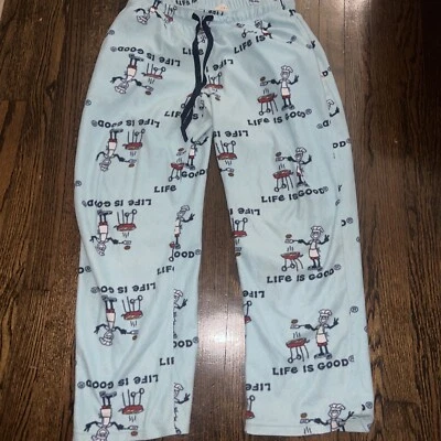 Calça Life is Good Feminina Pijama Lounge Lã Grelhar Tamanho "Grilling" Média - Imagem 1 de 4