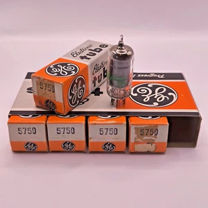 General Electric 5750 CV4012 CV453 GL5750 GB-5750 CK5750 6BE6W, NOS NIB, 5pcs - Picture 1 of 4
