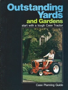 Lawn Tractor Brochure - Case - Product Line Overview incl Attachments (LG174) - Picture 1 of 1