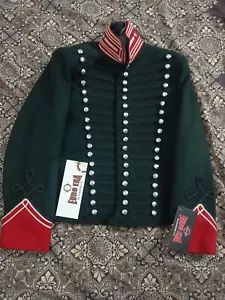 Napoleonic Regency 60th Rifles Officer tunic Jacket Steampunk Military Jacket - Picture 1 of 9