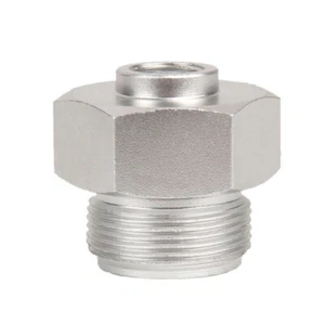 Schlauch-Schnellkupplung Gas Tank Converter Cylinder Transfer Adapter - Foto 1 di 17