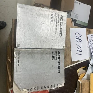 1985 Honda Accord Factory Service Manual & Electrical Troubleshooting Manual - Picture 1 of 15