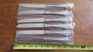 Reed & Barton Stainless butter Knives Set Of 6 new? china in original sleeves - Picture 1 of 7