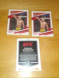 Lote de 3 tarjetas de 2022 Donruss UFC #150 Edson Barboza - Imagen 1 de 1