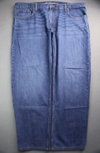Pantalones de mezclilla rectos regulares 2015 Old Navy 5 bolsillos talla 42x32 (MSR 42x29) - Imagen 1 de 8