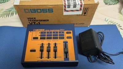 BOSS VT-1 Voice Transformer Vocal Effector w/ AC 100V Adapter & Box Repaired - Image 1 of 4