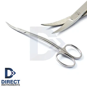Forbice Medical LaGrange Doppia Curva 4,5'' Sutura Chirurgica Taglia Tessuti Morbidi - Foto 1 di 4