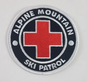 ALPINE MT Ski Patrol bestickt Nähen auf Patch - 3" - NEU - KOSTENLOSER VERSAND - Bild 1 von 3