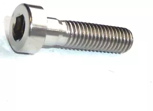 M5X20 5mm M5 X 20 Basso Superficiale Testa Presa Tappo Titanio Ti GR5 Gara Spec - Picture 1 of 20