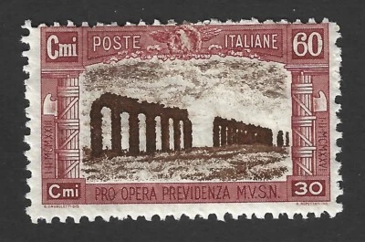 Italy 1926 #B27 Aqueduct of Claudius - Fine MH - Image 1 of 2