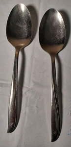 Oneida TWIN STAR Community Stainless Betty Crocker Silverware set 2 spoon 8 3/8" - Imagen 1 de 3