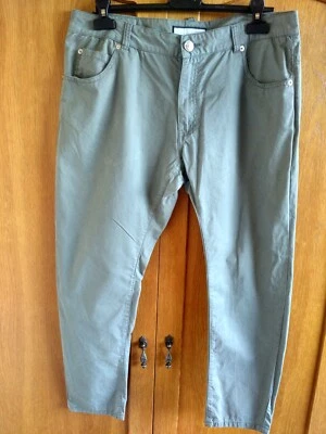 Hose in Gr. 42 (IT- 46) von Silvian Heach (Italy), hellgrün, Baumwolle - Bild 1 von 4