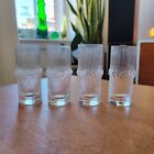 4 iittala glass Niva shot glasses - 3cl 1oz - Made in Finland - Tapio Wirkkala