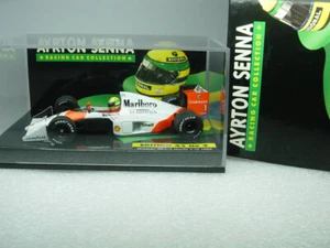 MINICHAMPS Ayrton Senna Honda McLaren MP45 Marlboro 1989 1 43 Scale Car - Picture 1 of 10