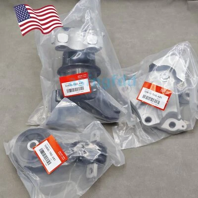 NEW 3X Engine Motor &Auto Transmission Mount Set For 2012-13 Honda Civic 1.8L US - Image 1 of 4