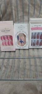 Press On Nails Konvolut. 3er Set, mandelförmige Nägel zum Selbermachen!!! - Bild 1 von 4