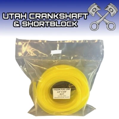 NEW TYGON YELLOW FUEL LINE ID 1/4" PRE-CUT TO 20 FT SEA-DOO KAWASAKI YAMAHA - Image 1 of 4