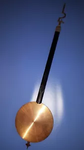 TN 3/4 s Pendel Pendelzylinder Dreiviertelsekundenpendel Hauptuhr Mutteruhr - Bild 1 von 9