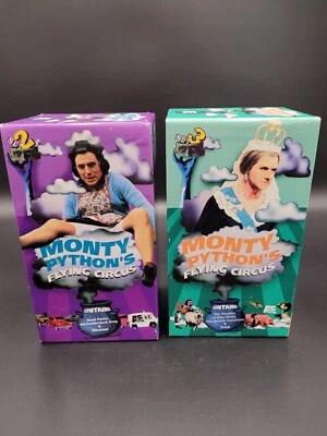 Monty Pythons Flying Circus 2- 3 Tape Sets VHS 4-9 A&E 1999 12 Episodes  - Image 1 of 4