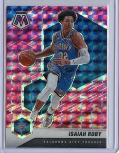 2020-21 Panini Mosaic Mosaic Camo Pink #24 Isaiah Roby - Picture 1 of 1