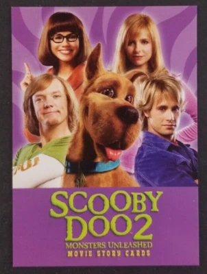 Scooby Doo 2004 Movie Promo Card #1 (NM) - Image 1 of 2