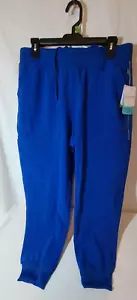 Cherokee infinity scrubs women Drawstring Jogger Pants blue Medium petite CK080A - Picture 1 of 8