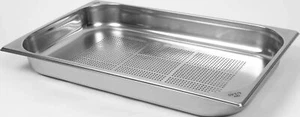 GN Behälter 1/1 perforiert 9,0 Liter, Tiefe 65 mm Gastronorm gelocht Edelstahl - Bild 1 von 1