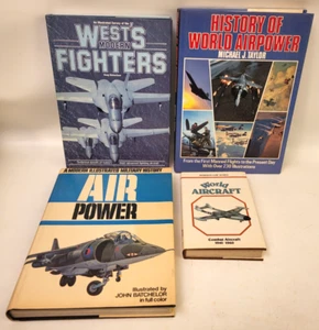 4 US & World Military Combat Fighter Airplane Flugzeug HCDJ Illus. Geschichtsbücher - Bild 1 von 24