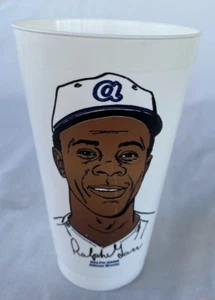 1970s Vintage 7-11 Slurpee Cup RALPH GARR Atlanta Braves Baseball - Picture 1 of 2