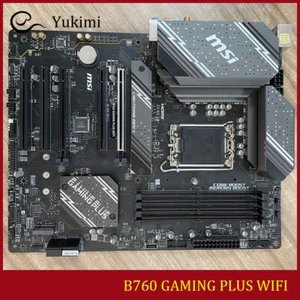 FOR MSI B760 GAMING PLUS WIFI DDR5*4 256GB LGA 1700 HDMI DisplayPort Motherboard - Picture 1 of 8