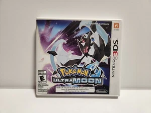 Pokemon Ultra Moon (Nintendo 3DS) Original NFR No Para Estuche de Reventa y Manual Solo - Imagen 1 de 4