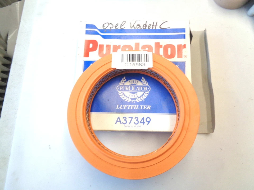 Filtro de aire Opel Kadett C City filtro de aire Purolator A37349 - Imagen 1 de 1