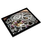 A3 Glass Frame - Clock Mechanism Mechanical Time Art Gift #16627