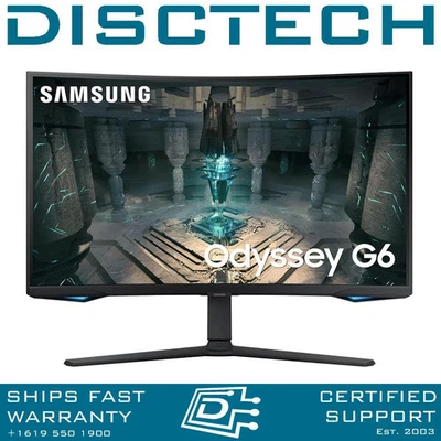 SAMSUNG LS32BG652ENXGO 32" Odyssey QHD 1440p Curved Gaming Monitor 1ms 240Hz - Image 1 of 4
