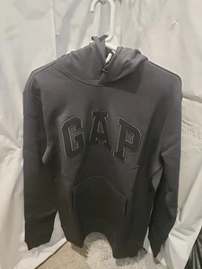 Gap Relaxed Men Black  Pocket Hoodie/jacket Newvwith Tags Size small - Picture 1 of 4