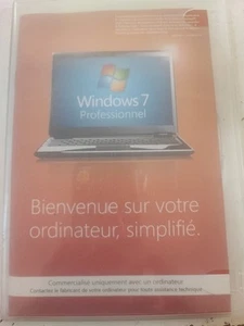 Windows 7 Professionnel 64 Bit DVD Microsoft Original - Photo 1/4