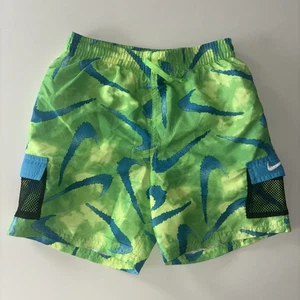 BOYS NIKE SWIMMING SHORTS VGC AGE L (approx Age 10-11 Years) - Picture 1 of 4