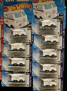 9x Hot Wheels Kool Kombi Hello Kitty HW Screen Time Lot - Picture 1 of 1
