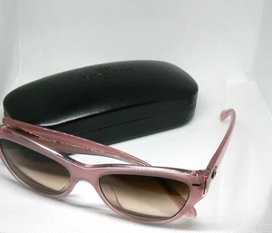 Coach HC8370U 574313 Sunglasses Milky Pink Transparent Cat Eye 54-17-140 - Picture 1 of 11