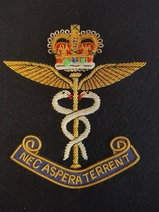 Blazerabzeichen Seide maschinenbestickt, RAF Medical - Bild 1 von 3
