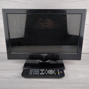 Luxor 16" LED TV LUX0156001/01 Compact HD Ready HDMI Freeview Monitor Tested - Picture 1 of 6